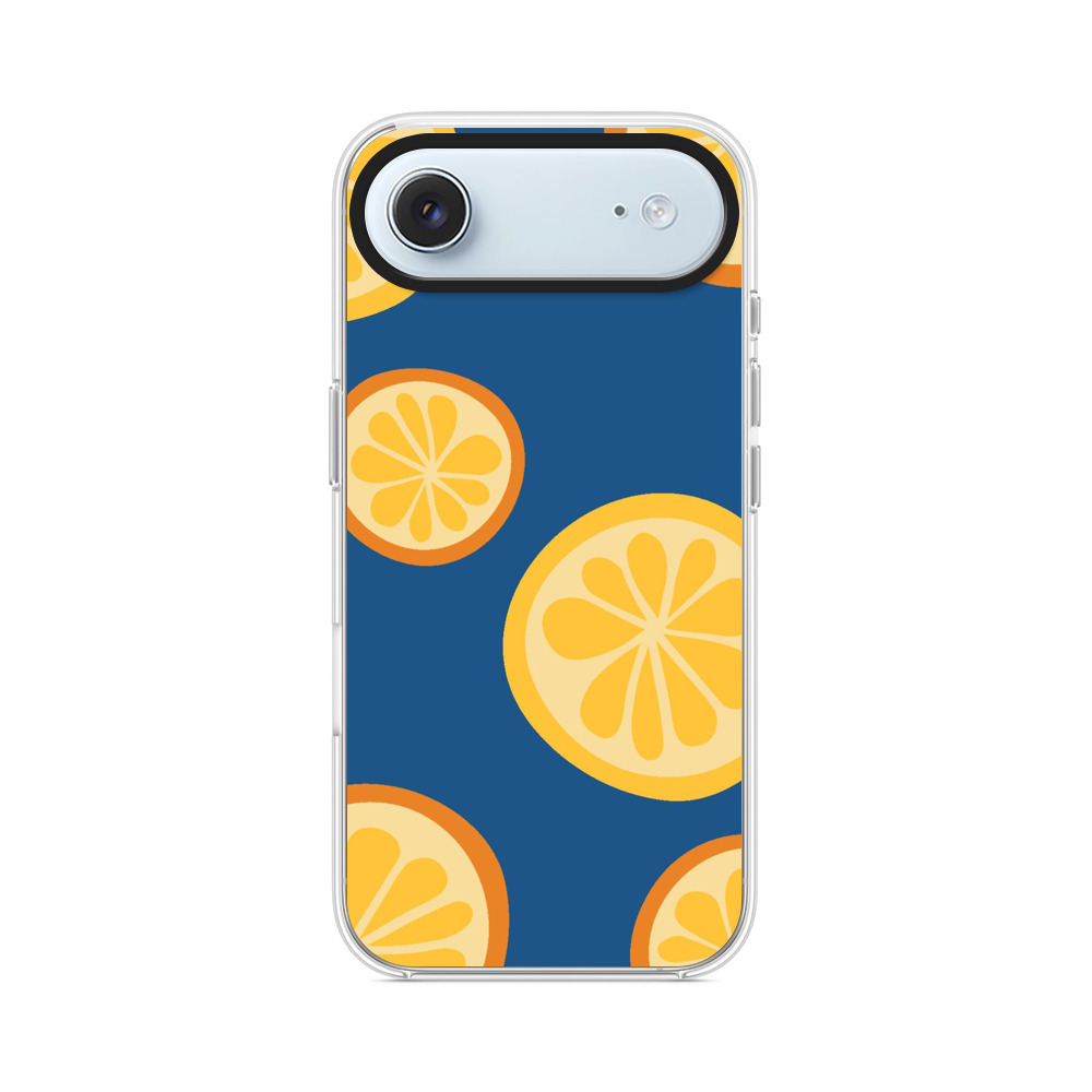 レモンのパターン iPhone Airオリジナルケース