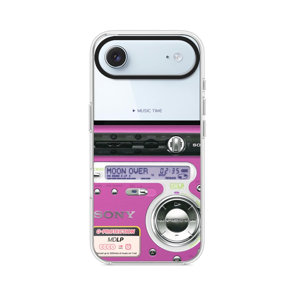 レトロMDプレーヤー iPhone Airオリジナルケース