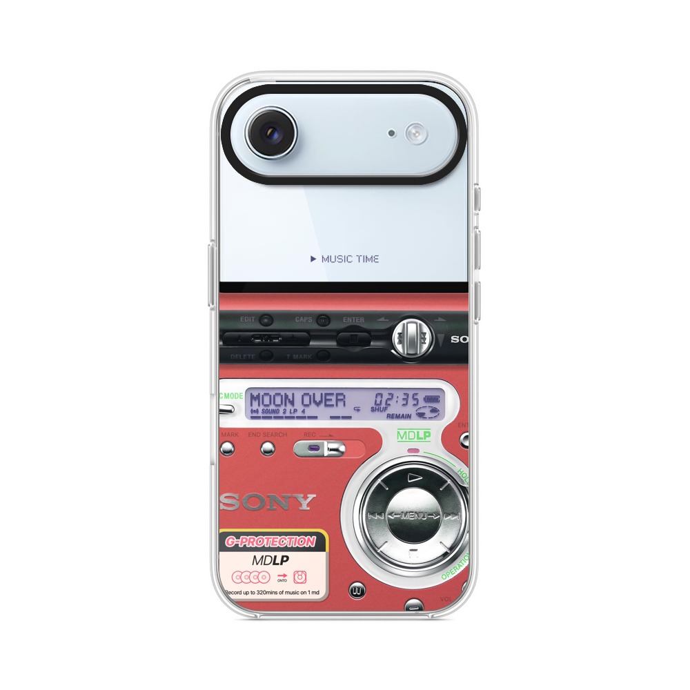 レトロ音楽プレーヤー iPhone Airオリジナルケース