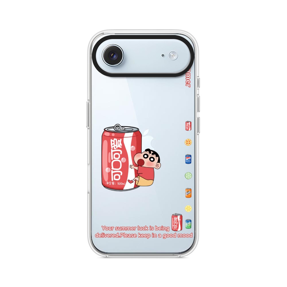 しんちゃんとコーラ缶 iPhone Airオリジナルケース