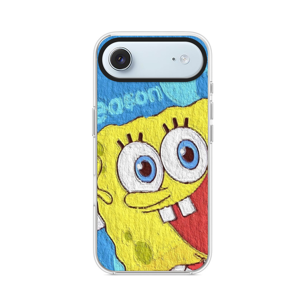 スポンジボブ覗き顔 iPhone Airオリジナルケース