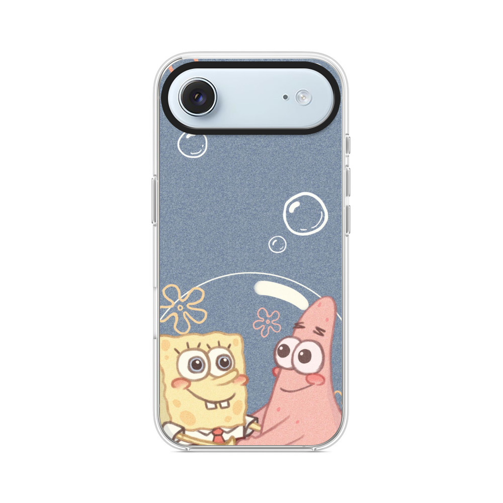 泡の中のスポンジボブ iPhone Airオリジナルケース