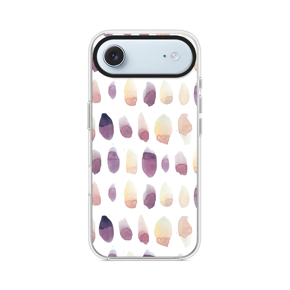 水彩のパターン iPhone Airオリジナルケース