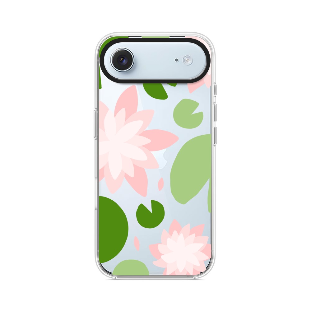 睡蓮の花と葉 iPhone Airオリジナルケース