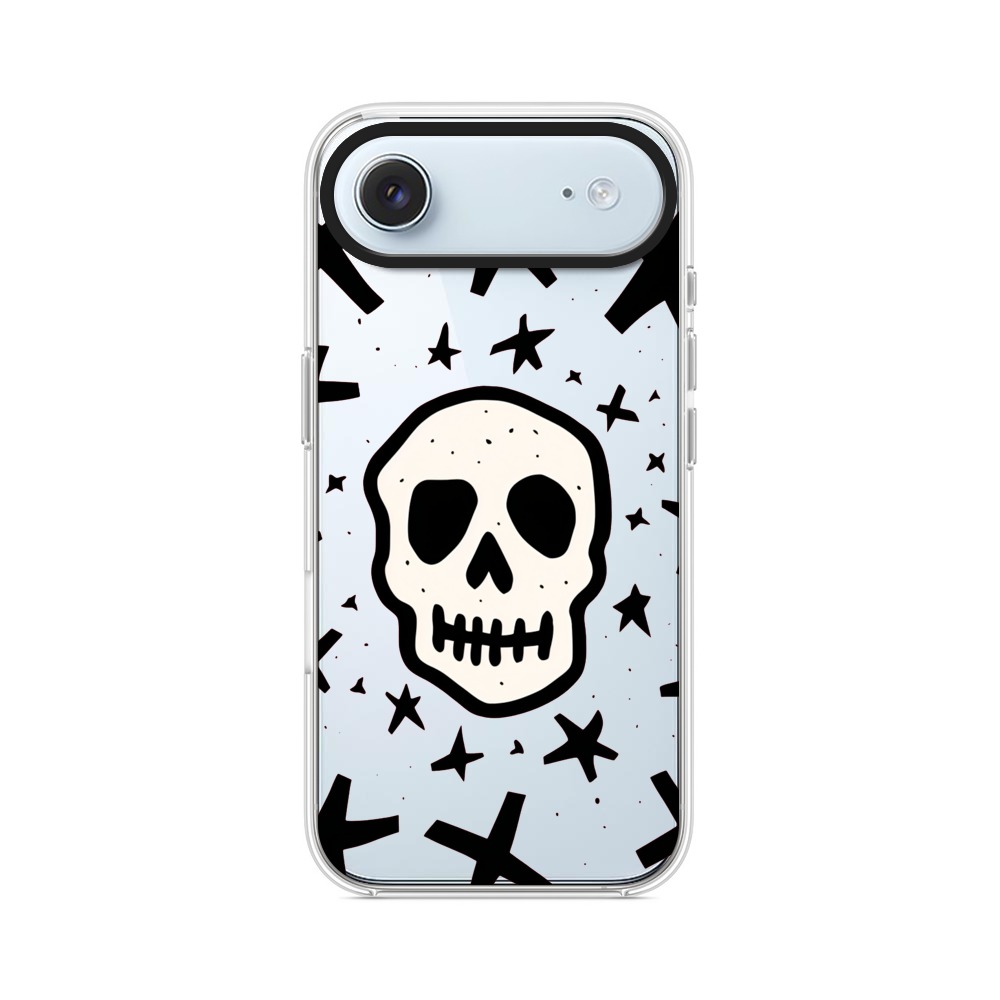 スカルデザイン iPhone Airオリジナルケース