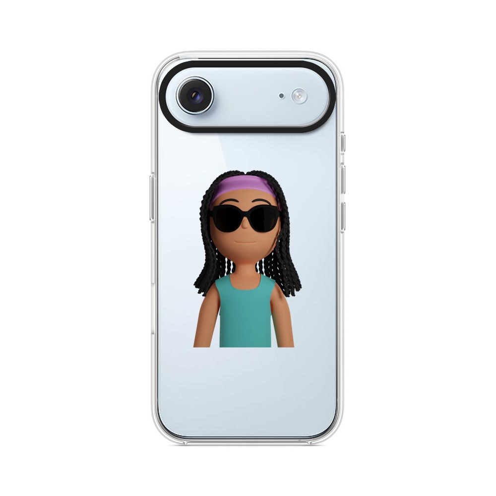 サングラスをかけたキャラクター iPhone Airオリジナルケース