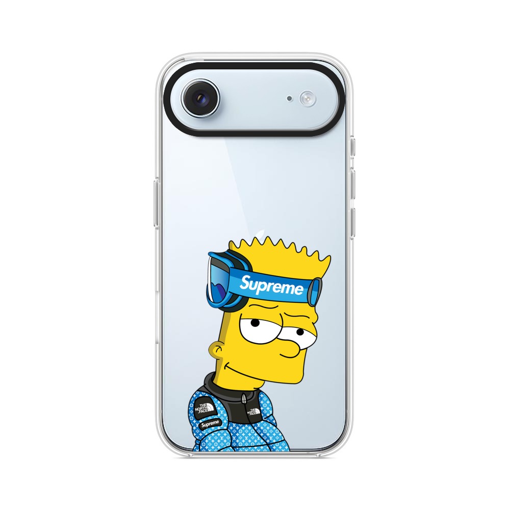 スノーボードをするバート iPhone Airオリジナルケース