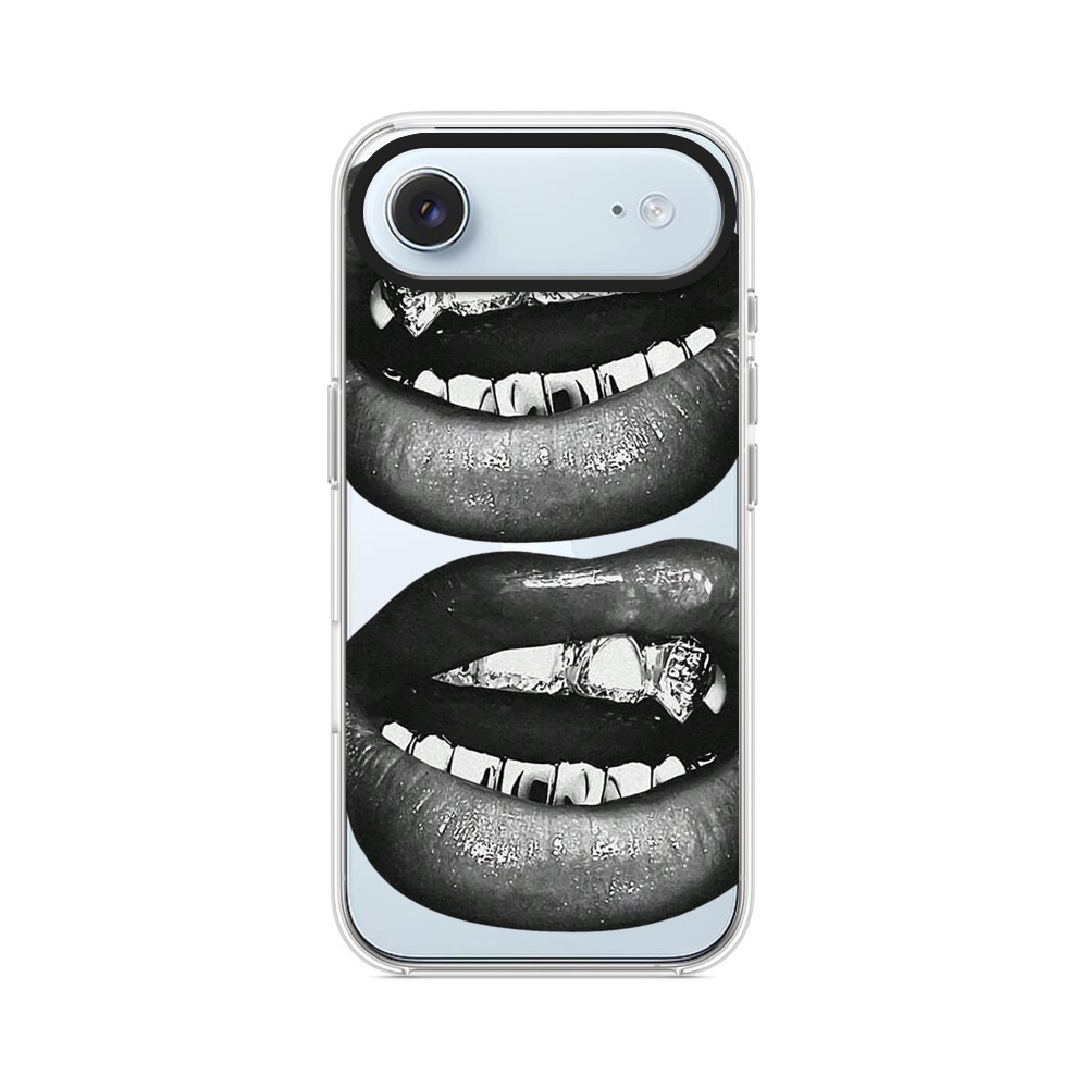 スタイリッシュな口元 iPhone Airオリジナルケース