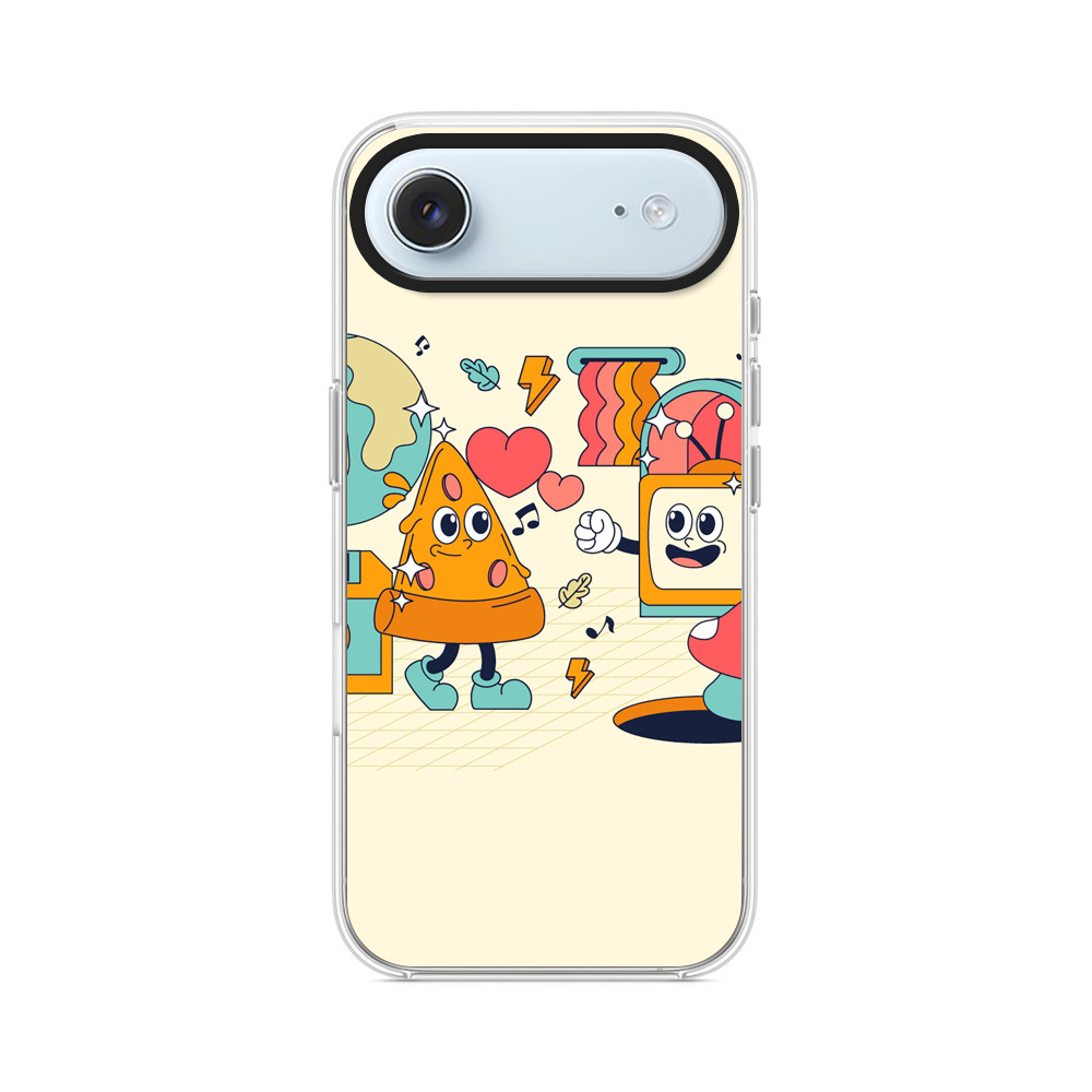 楽しいキャラクターたち iPhone Airオリジナルケース