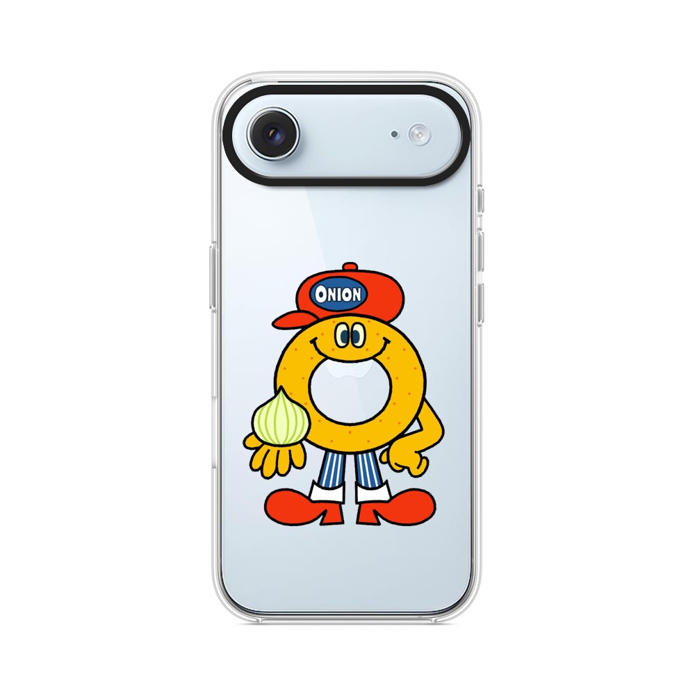 楽しいオニオンキャラクター iPhone Airオリジナルケース