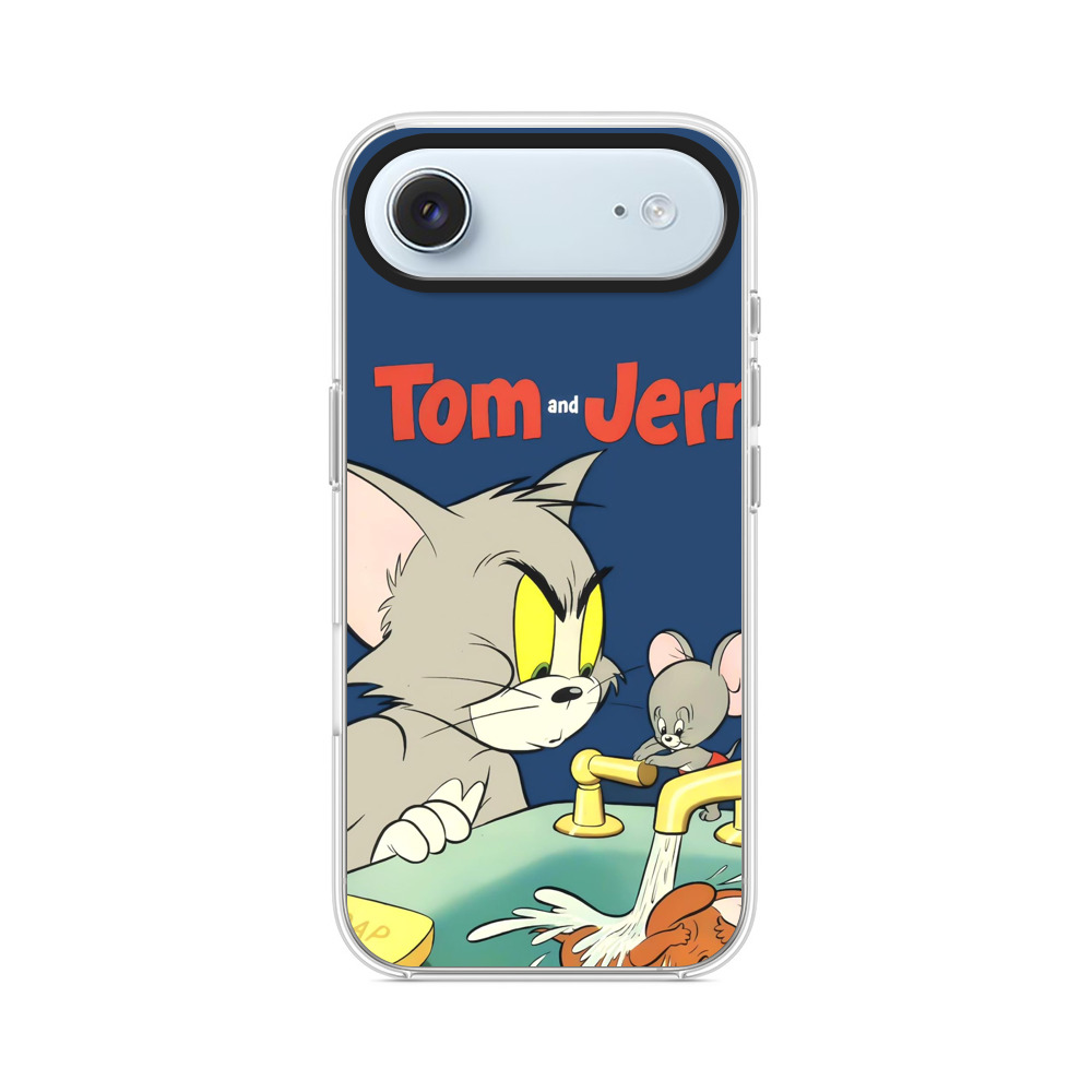 トムとジェリーキャラ iPhone Airオリジナルケース