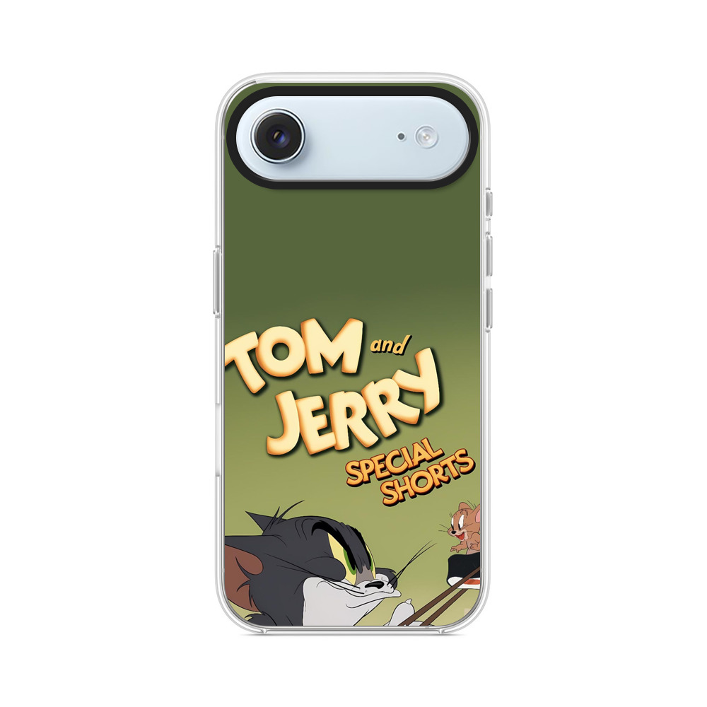 トムとジェリーのロゴ iPhone Airオリジナルケース