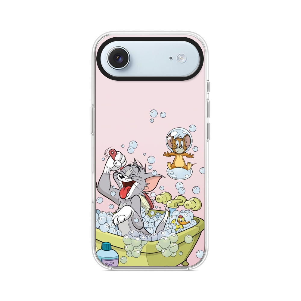 トムとジェリー泡遊び iPhone Airオリジナルケース