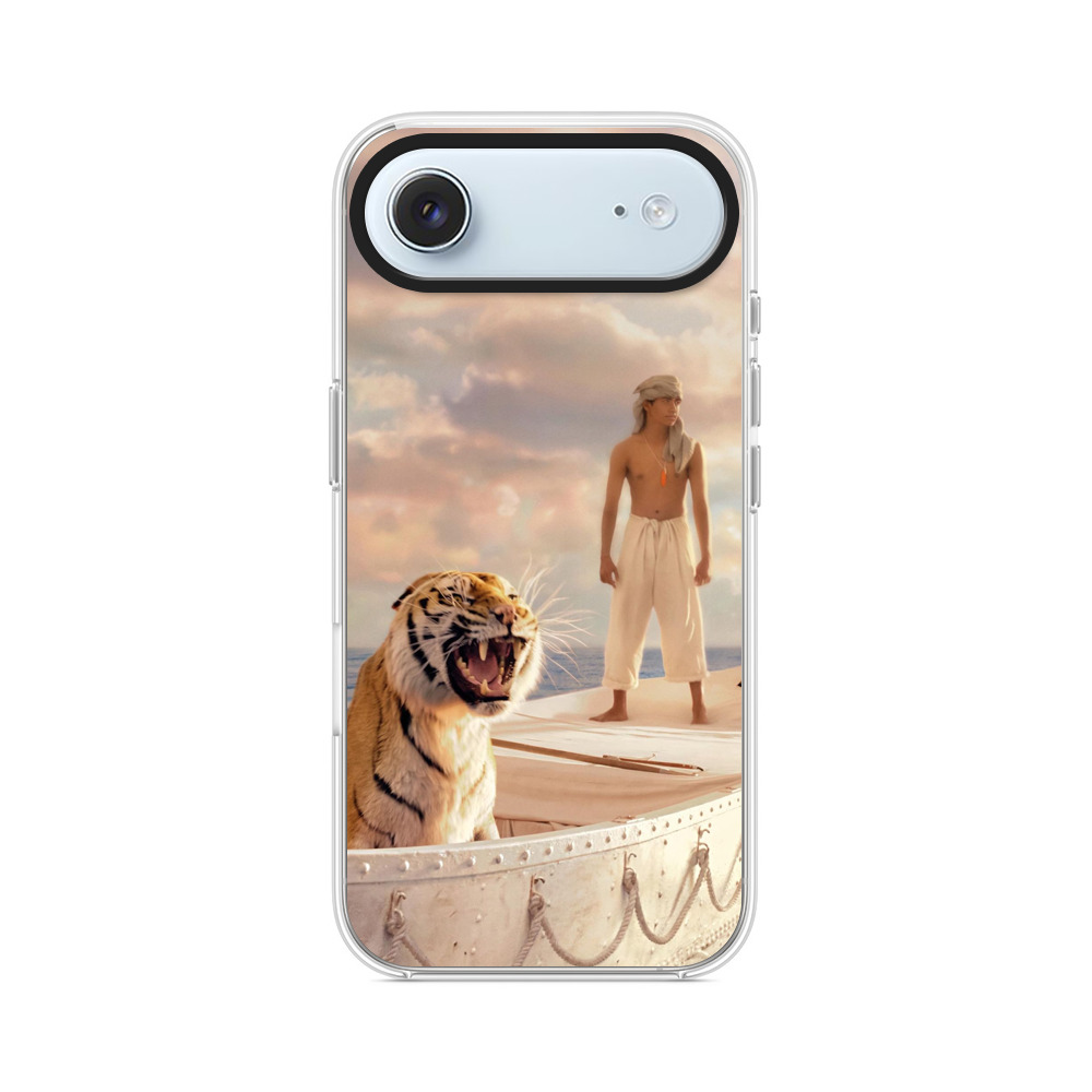 虎と少年の海辺 iPhone Airオリジナルケース