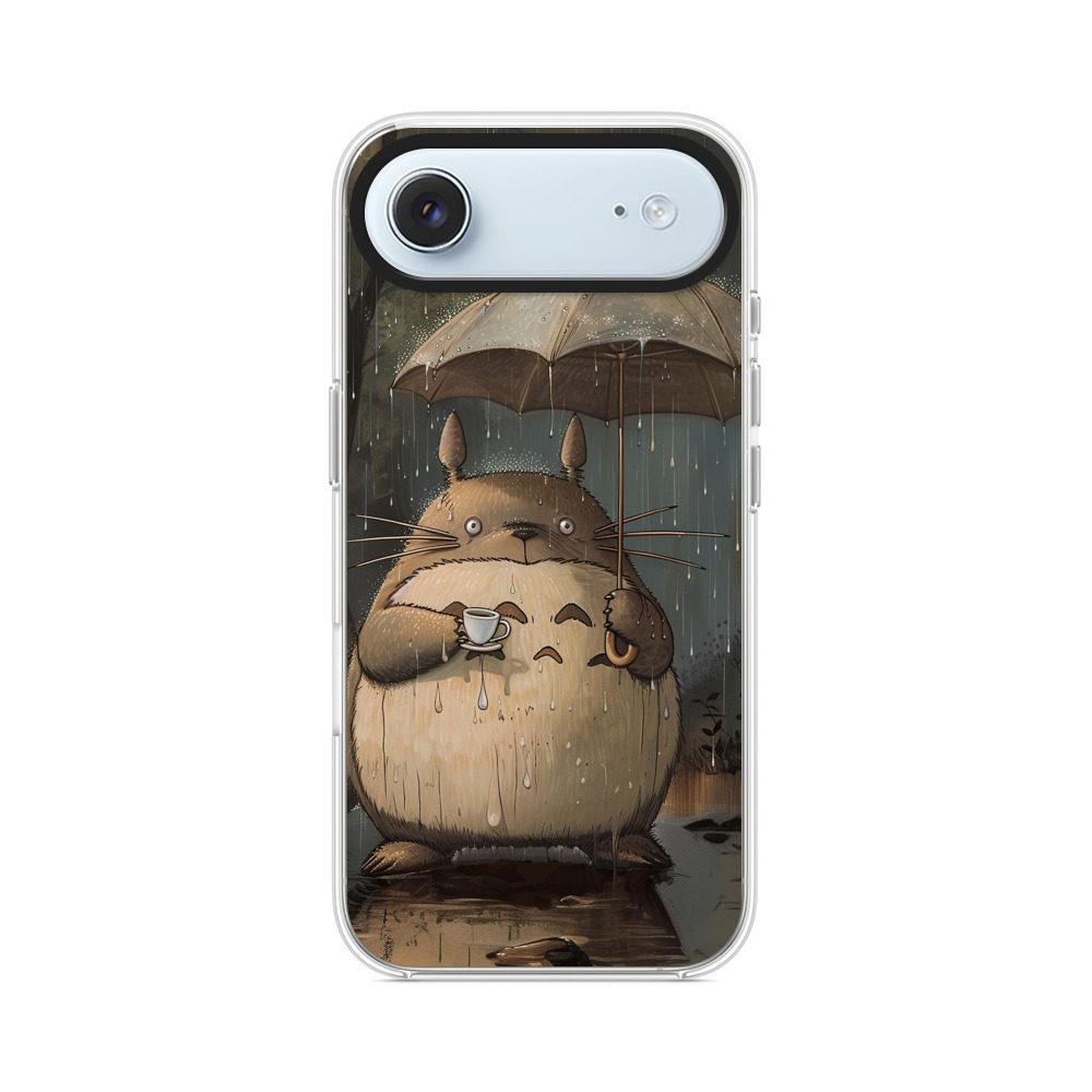 雨の中のトトロ iPhone Airオリジナルケース