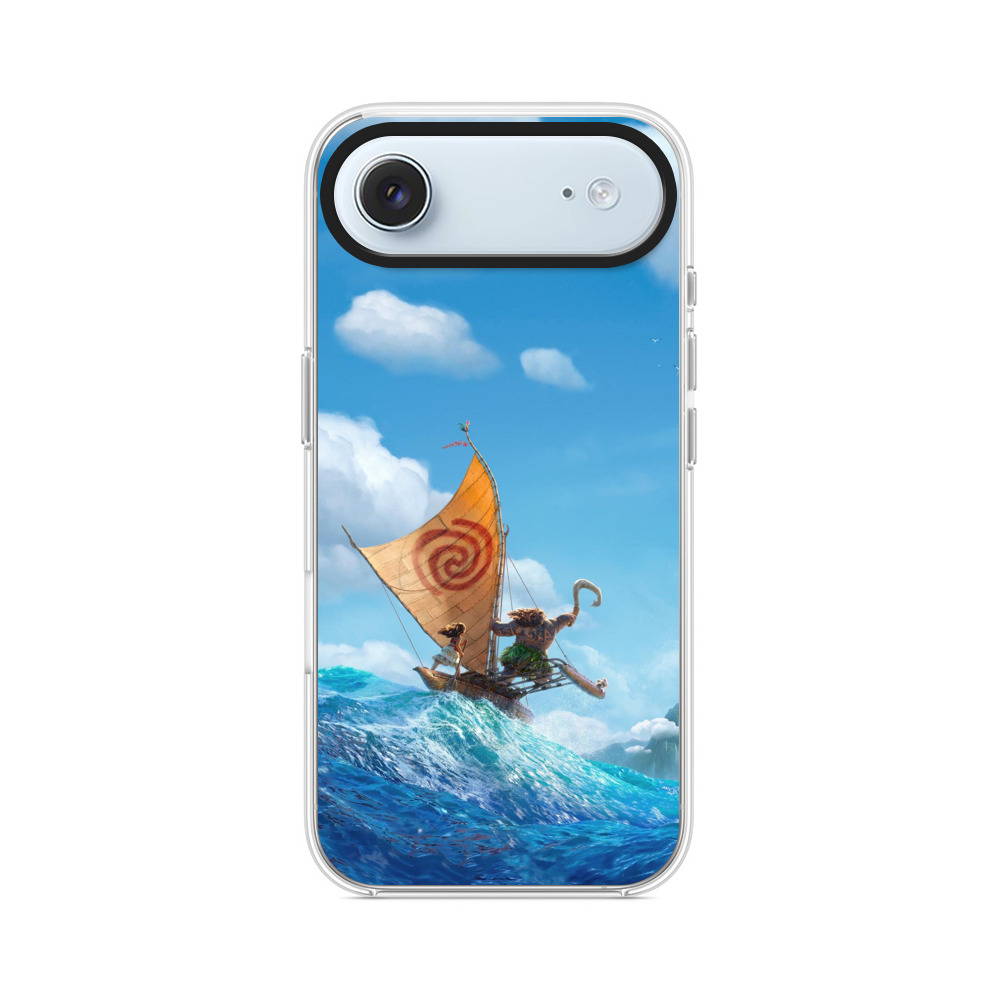 海を航海する伝統の帆船 iPhone Airオリジナルケース