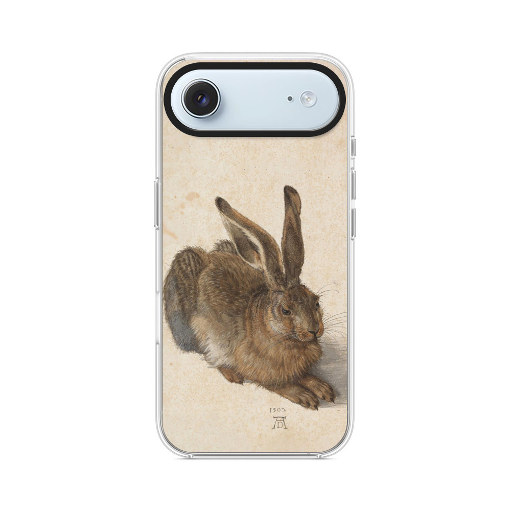 リアルなウサギの描写 iPhone Airオリジナルケース