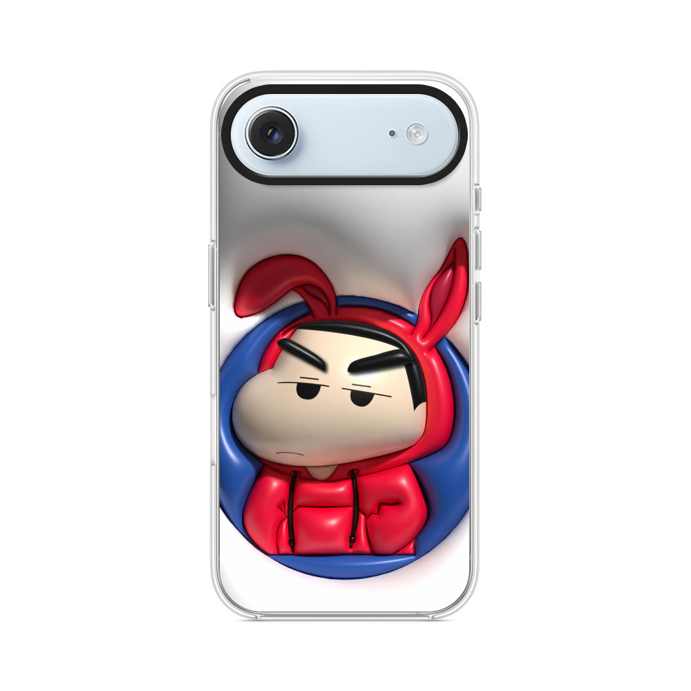 うさぎ耳フードのキャラ iPhone Airオリジナルケース