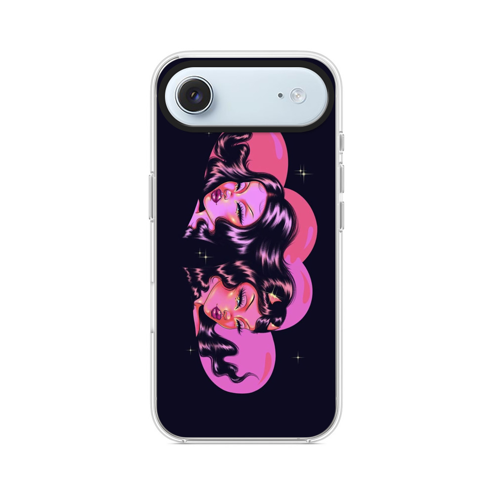 夢見る女性のイラスト iPhone Airオリジナルケース