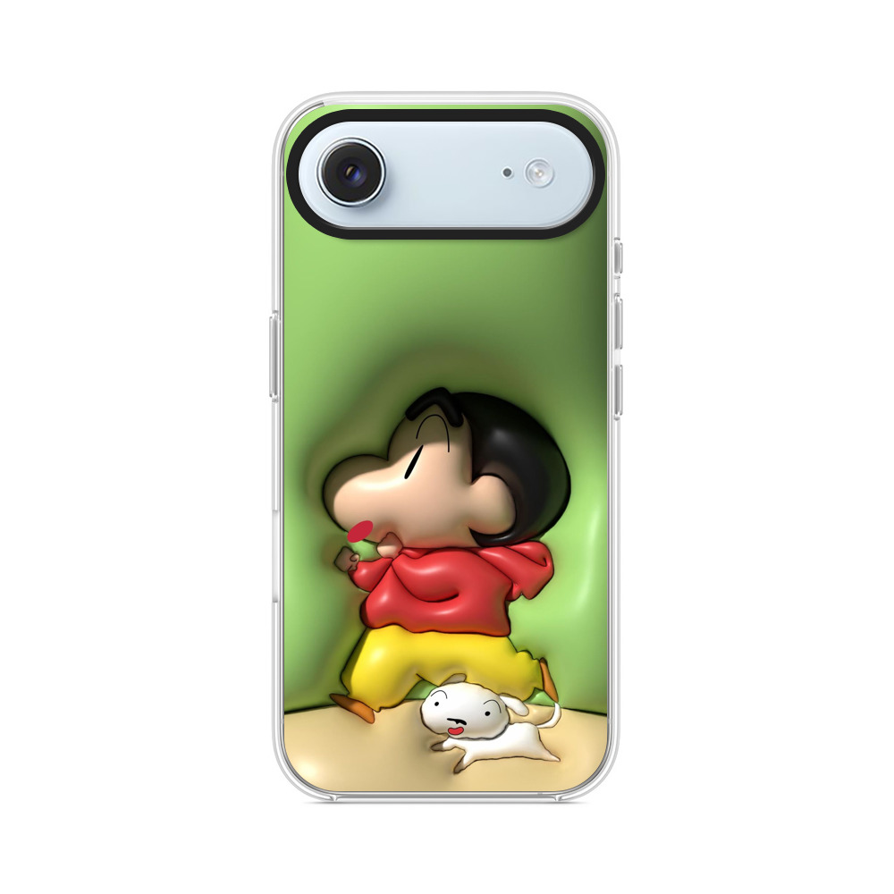 ユニークキャラクターシルエット iPhone Airオリジナルケース