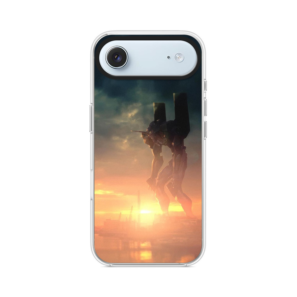 夕焼けのメカ iPhone Airオリジナルケース