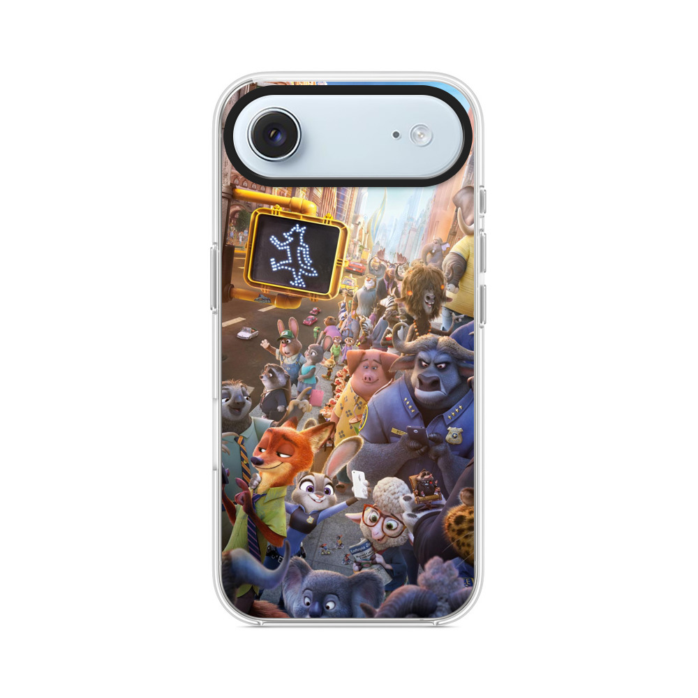 ズートピア都市の群衆 iPhone Airオリジナルケース