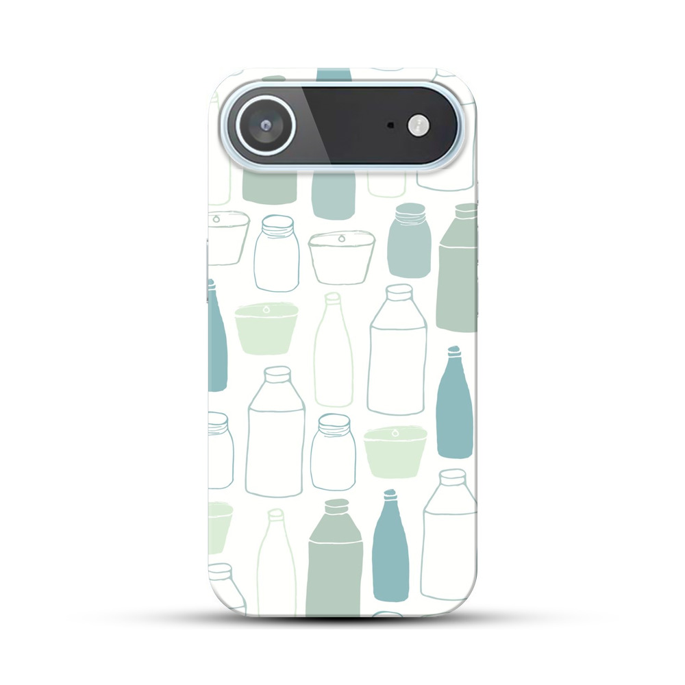 ボトルのパターン iPhone Airオリジナルハードケース