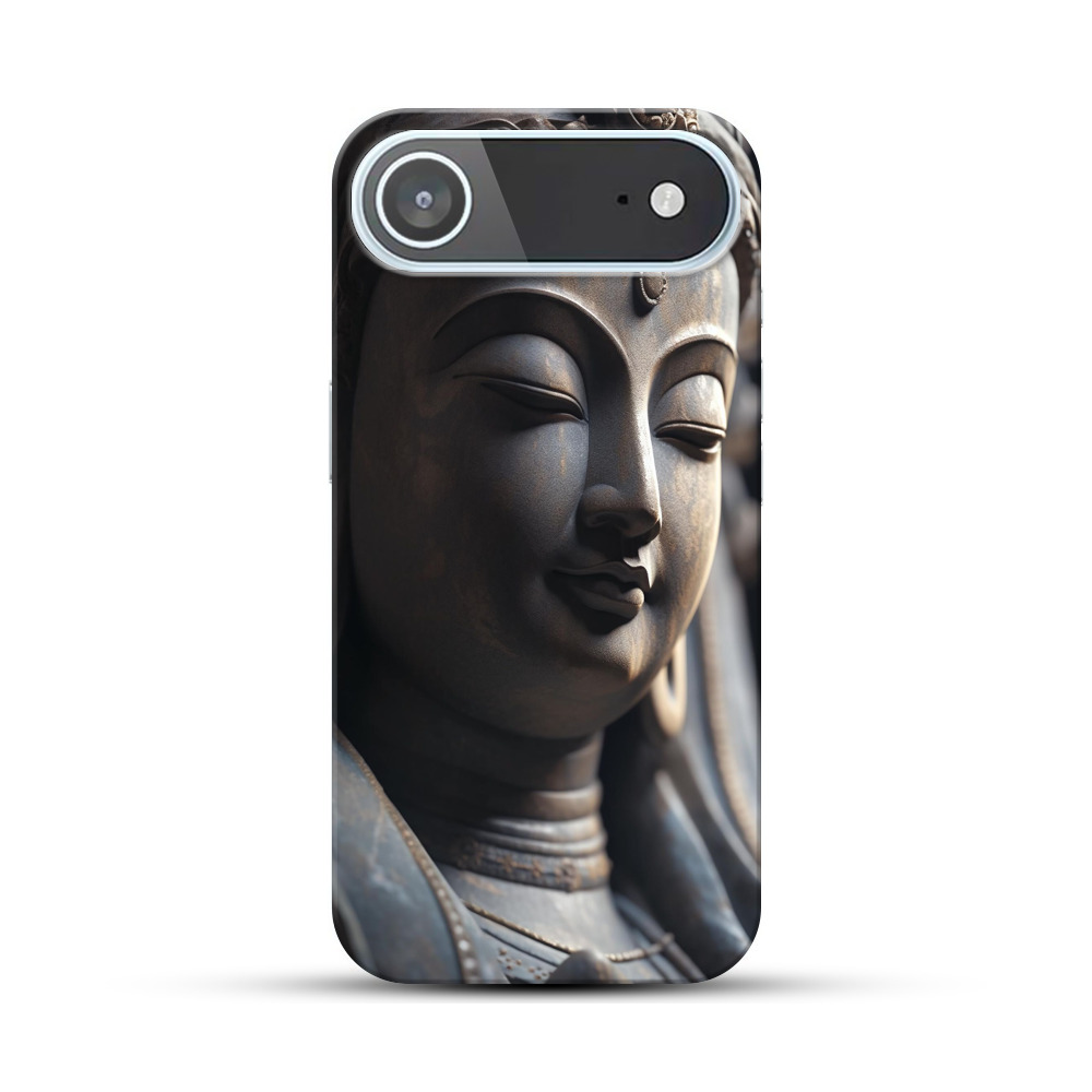 穏やかな仏像の顔 iPhone Airオリジナルハードケース