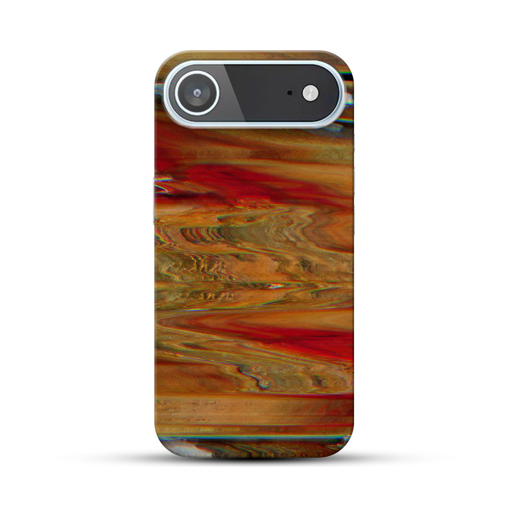 抽象的な波紋模様 iPhone Airオリジナルハードケース