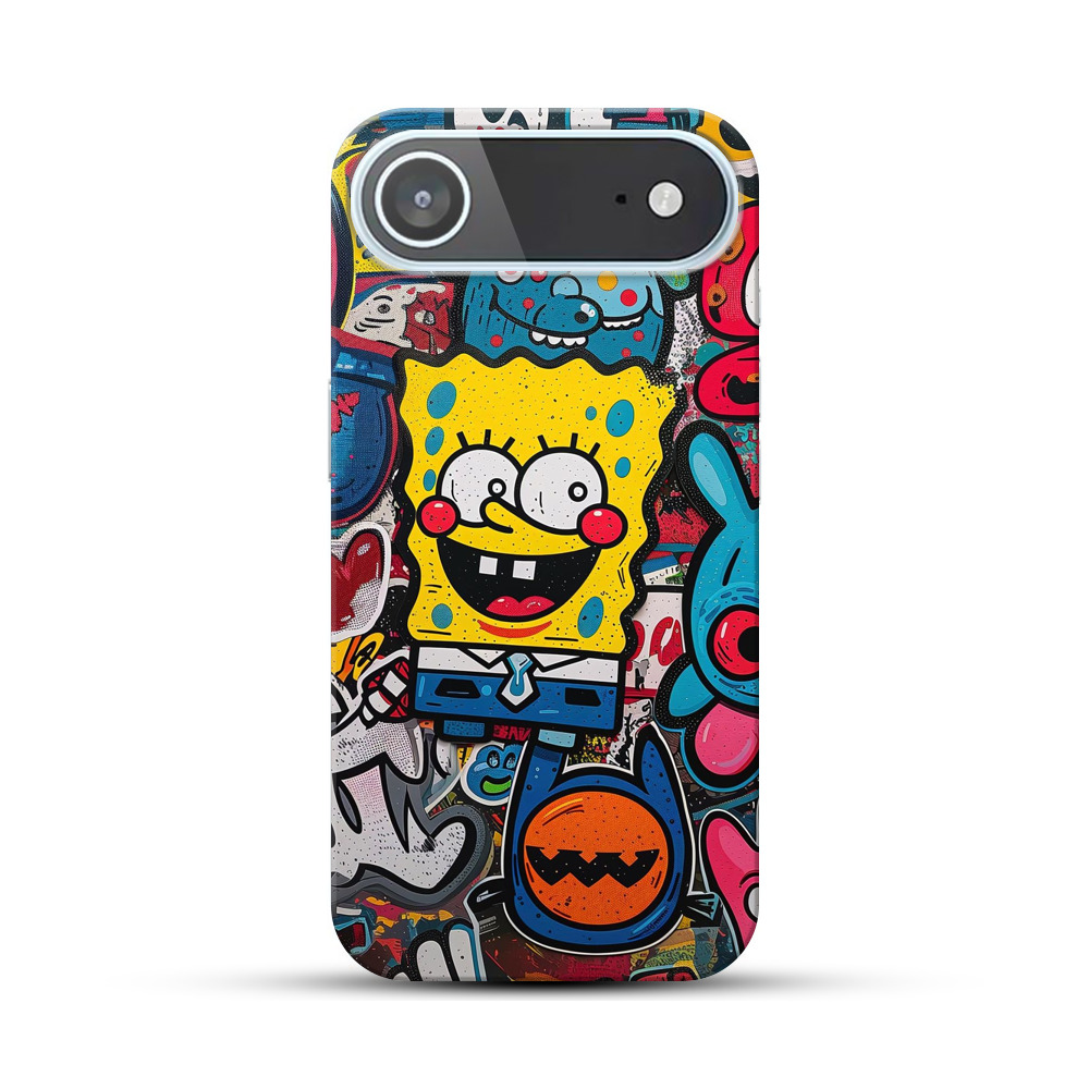 カラフルグラフィティ iPhone Airオリジナルハードケース