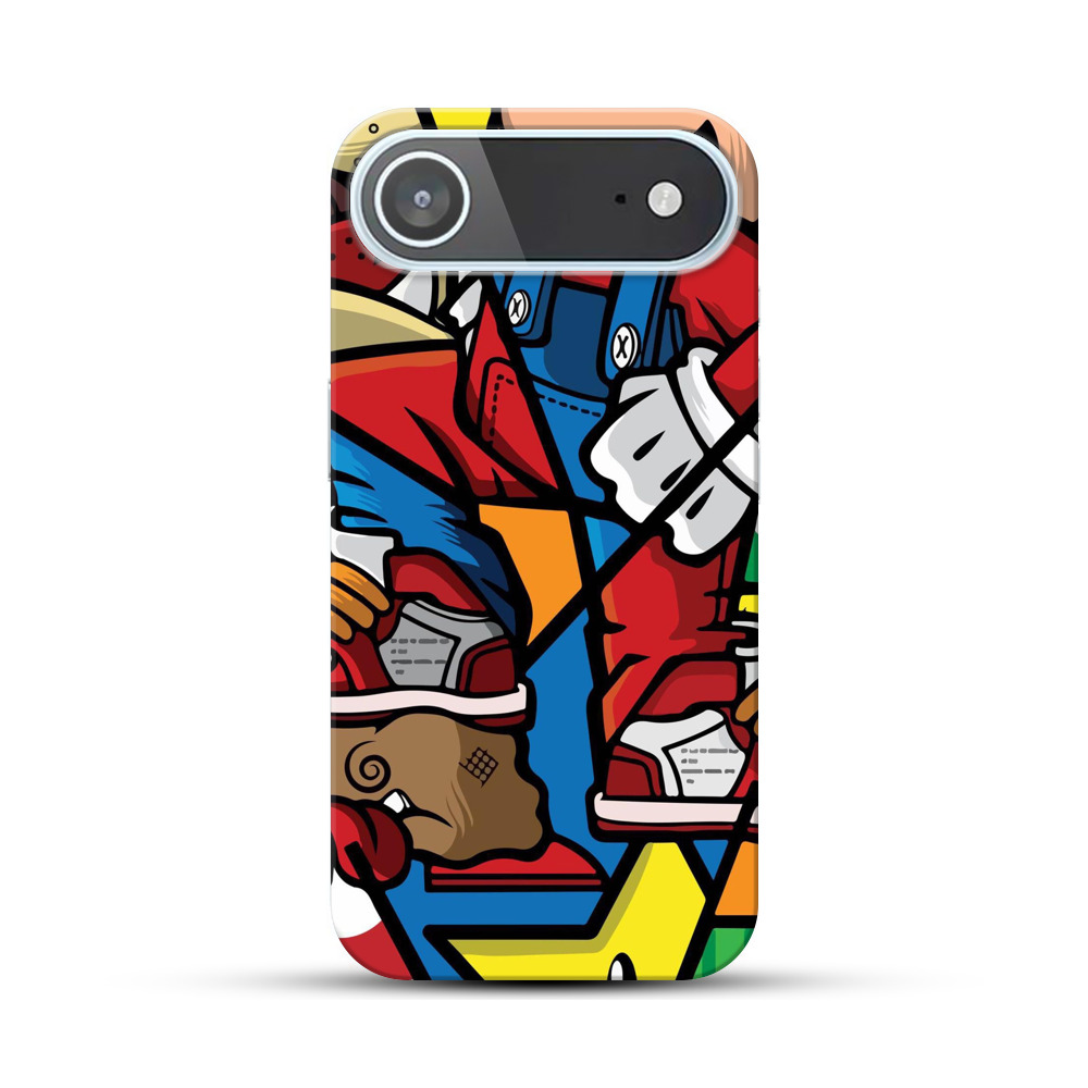 カラフルスニーカー iPhone Airオリジナルハードケース