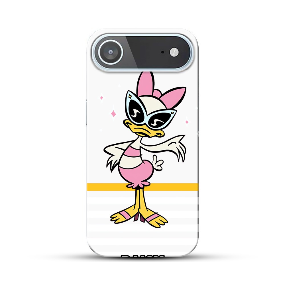 サングラスのデイジーダック iPhone Airオリジナルハードケース