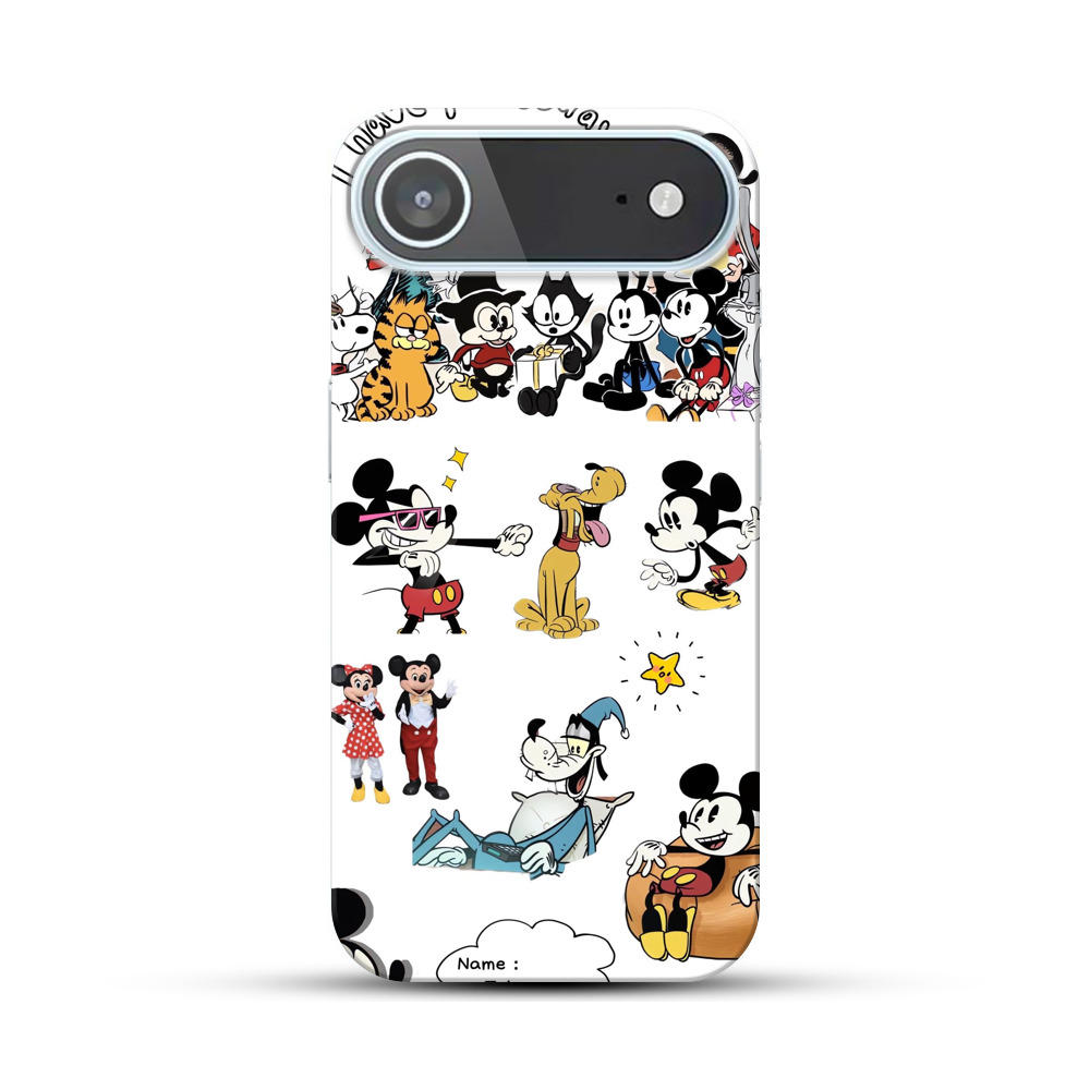 ディズニーキャラクター集合 iPhone Airオリジナルハードケース