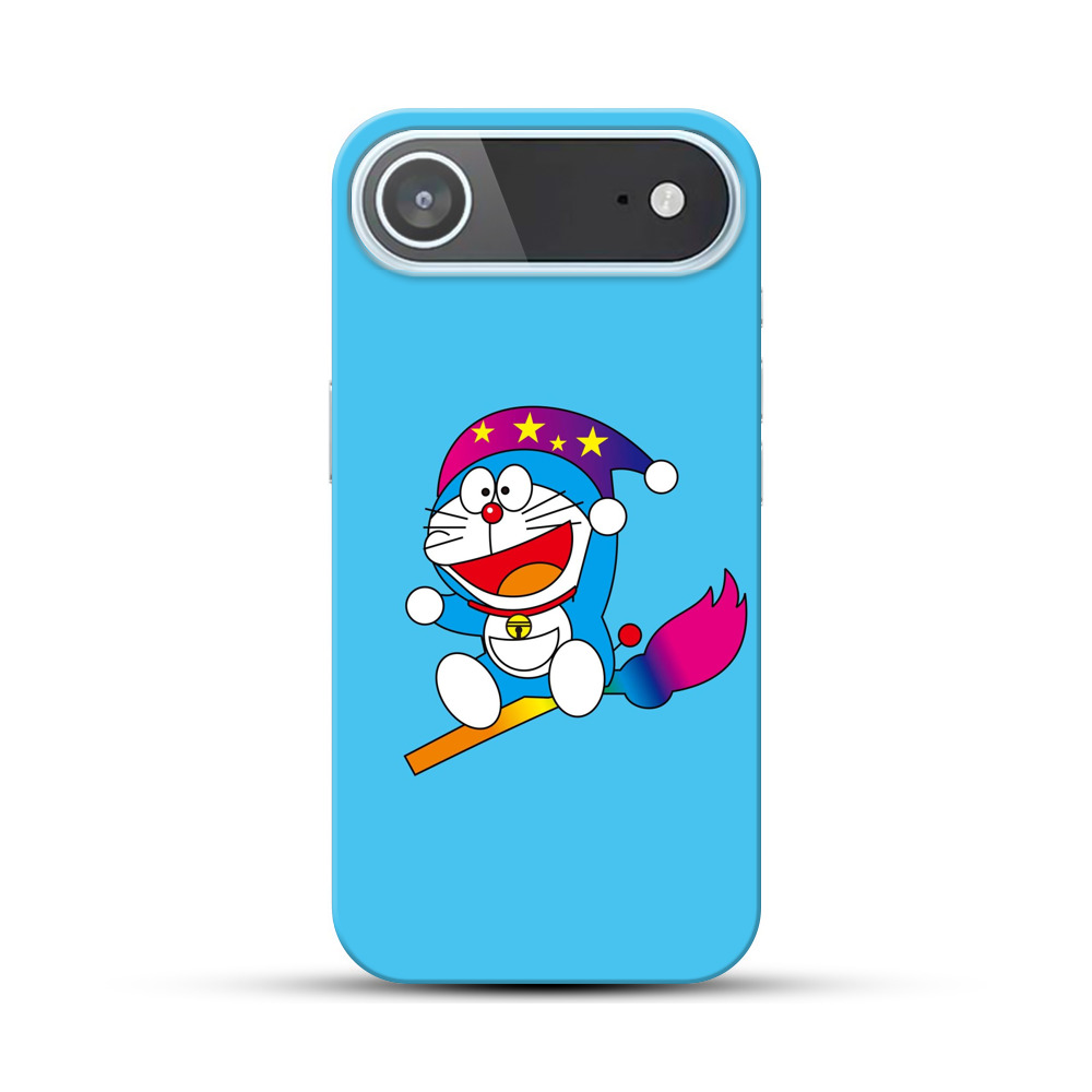 魔法のほうきに乗るドラえもん iPhone Airオリジナルハードケース