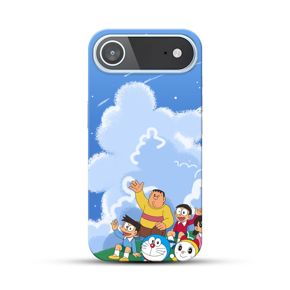 ジャイアンとのび太の雲空 iPhone Airオリジナルハードケース