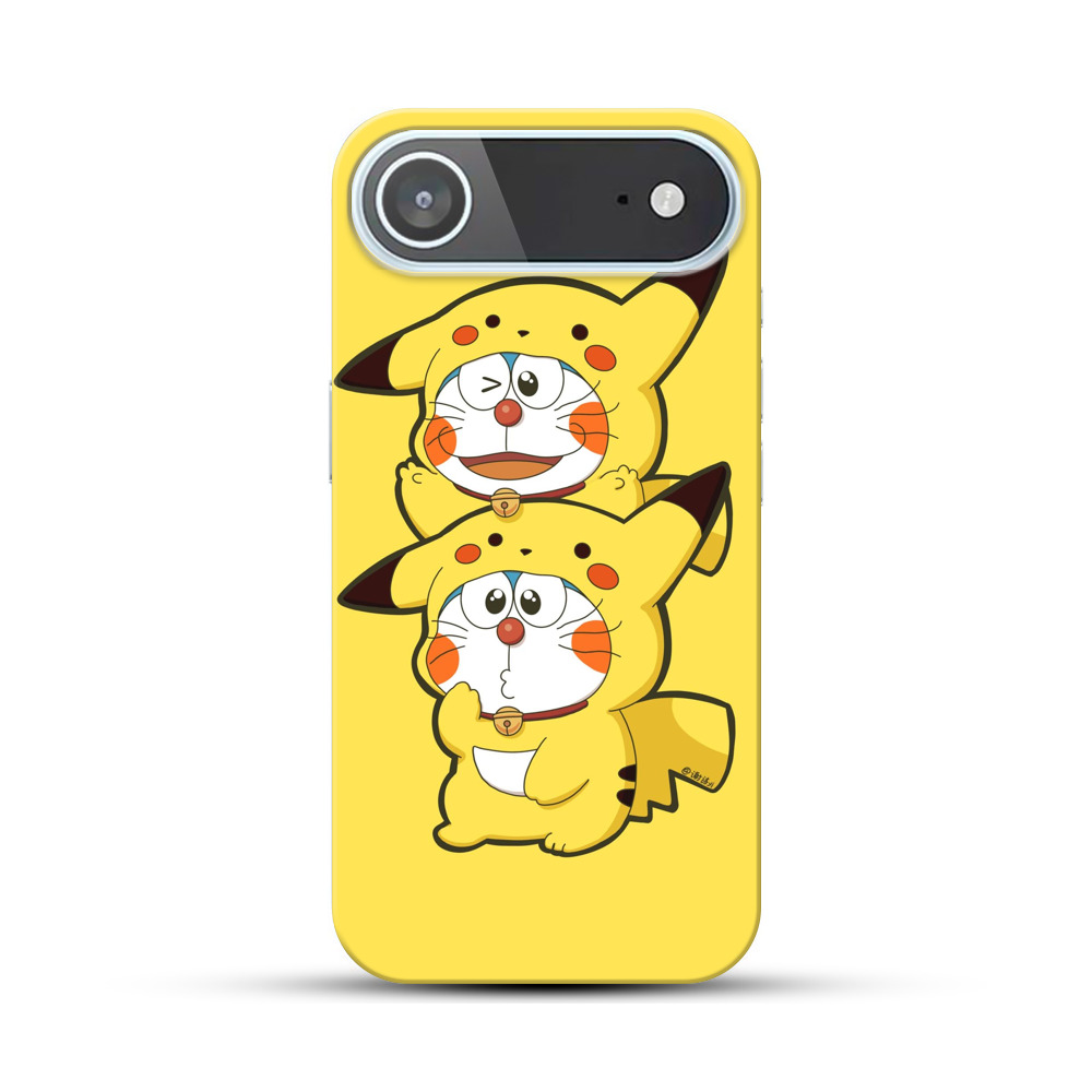 ドラえもんピカチュウ着ぐるみ iPhone Airオリジナルハードケース