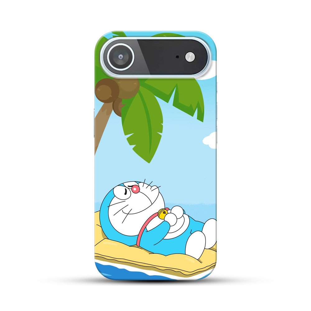 ヤシの木とドラえもん iPhone Airオリジナルハードケース