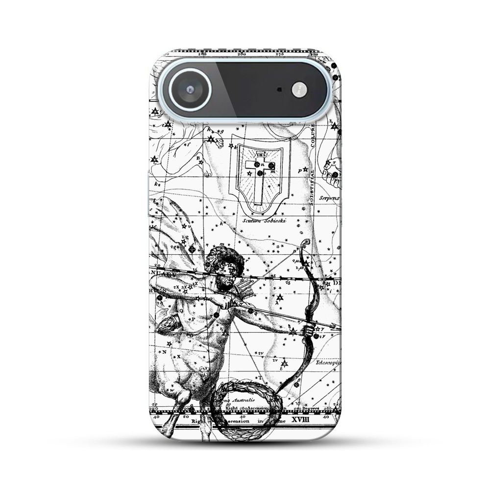 動物のシルエット iPhone Airオリジナルハードケース