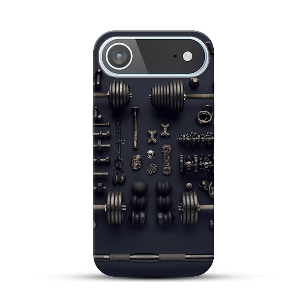 ダンベルとバーベルパーツ iPhone Airオリジナルハードケース