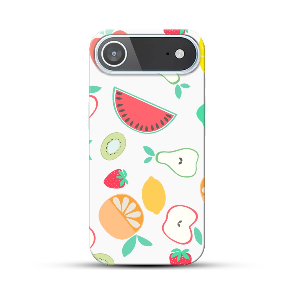 フルーツのパターン iPhone Airオリジナルハードケース