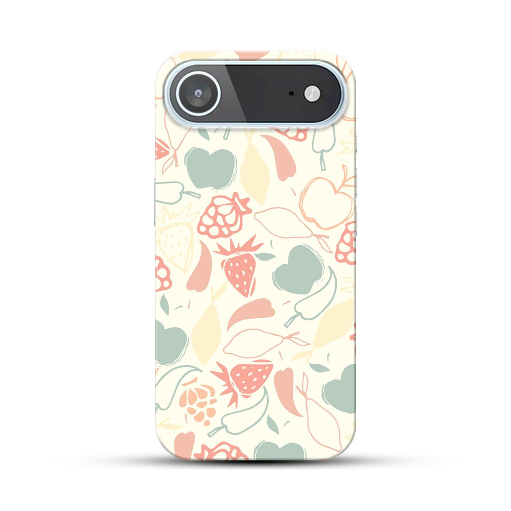 フルーツパターン iPhone Airオリジナルハードケース
