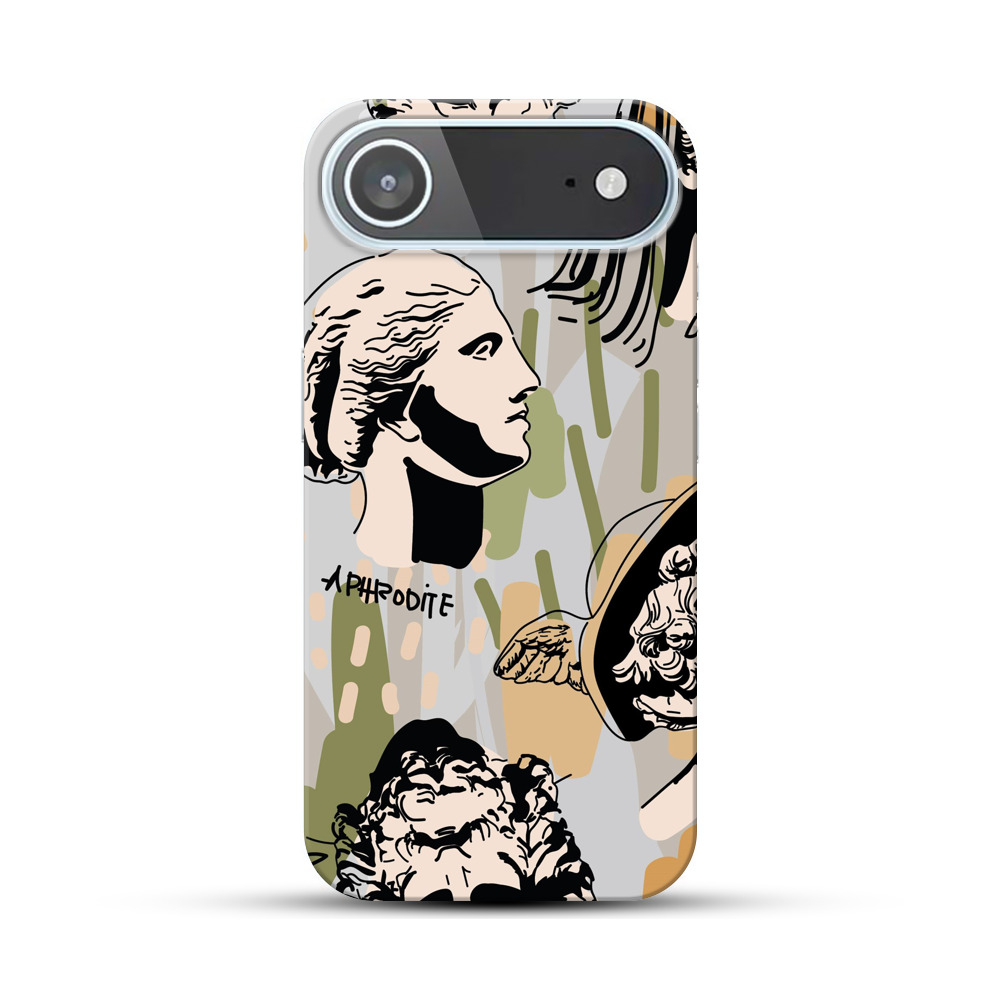 ギリシャ神話の彫刻顔 iPhone Airオリジナルハードケース