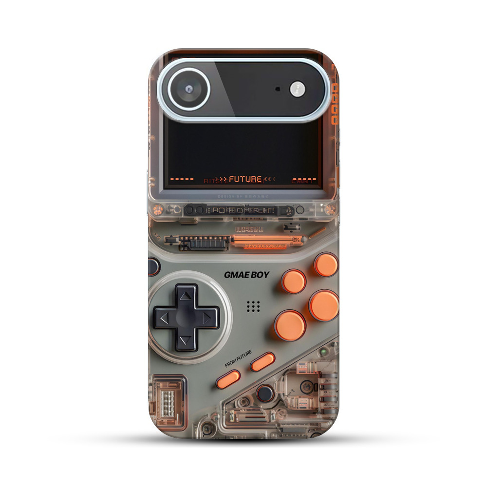 クリアゲーム機未来表示 iPhone Airオリジナルハードケース