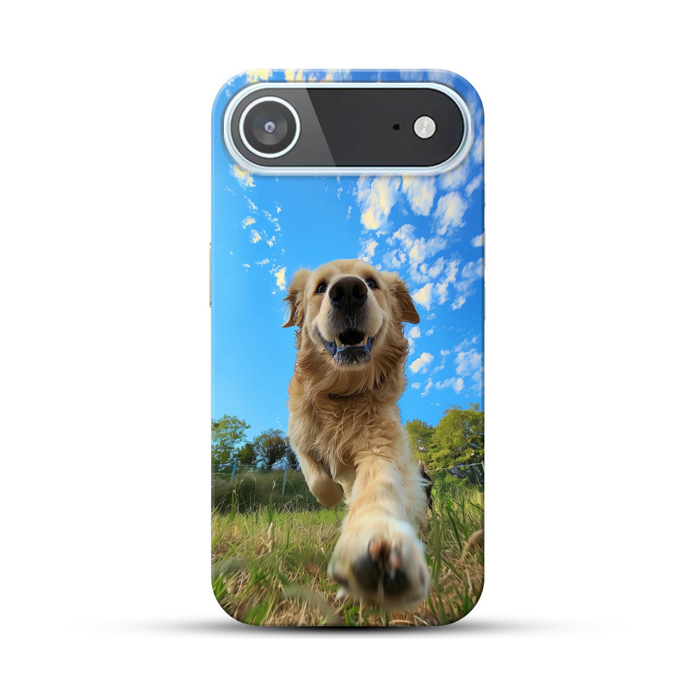 笑顔のゴールデンレトリバー iPhone Airオリジナルハードケース