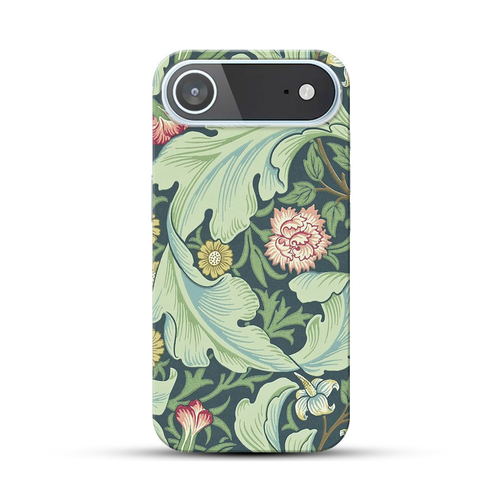 花の模様 iPhone Airオリジナルハードケース