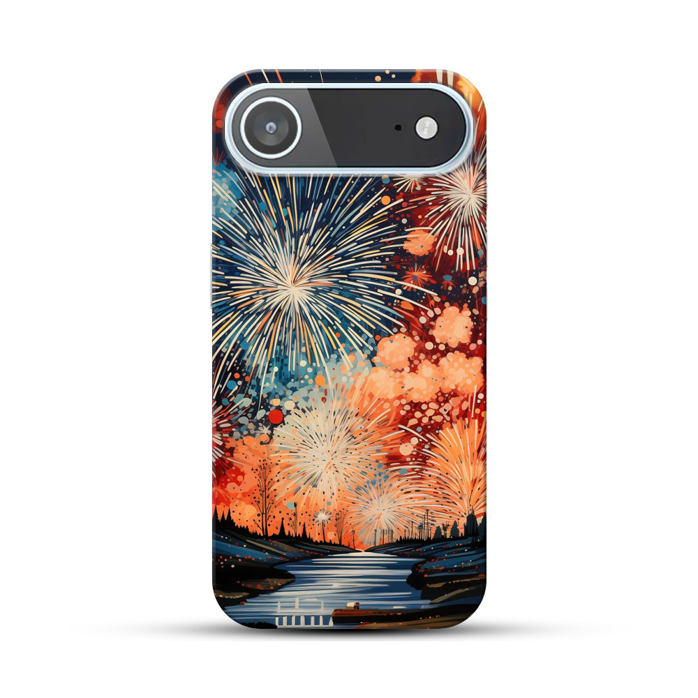 夜空の花火 iPhone Airオリジナルハードケース