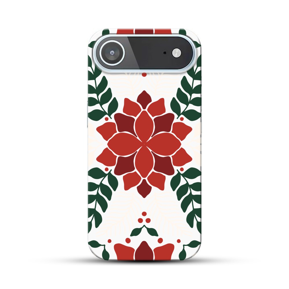 華やかな花模様 iPhone Airオリジナルハードケース