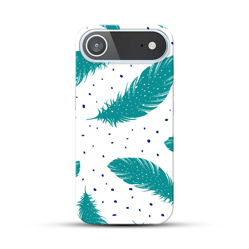 羽の模様 iPhone Airオリジナルハードケース