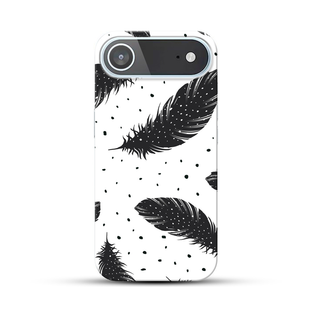 羽根のパターン iPhone Airオリジナルハードケース