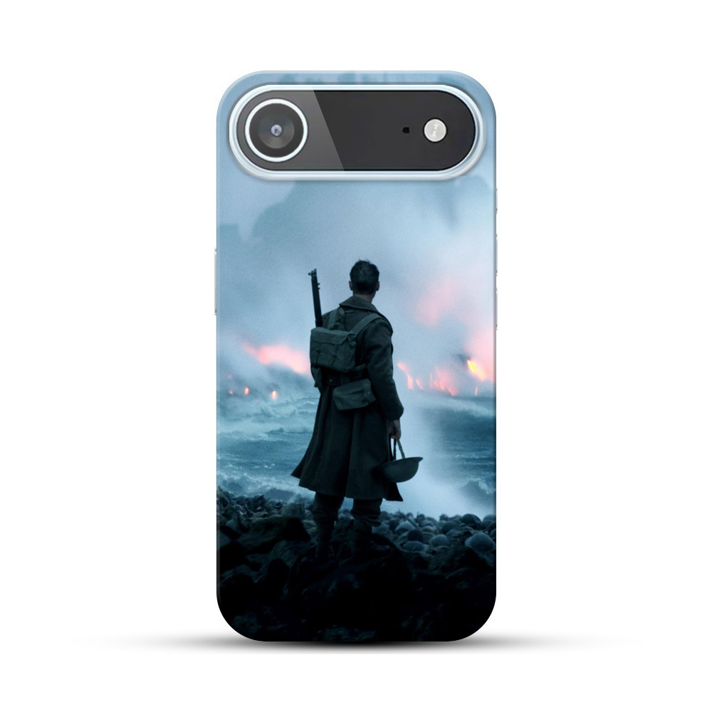 荒波の兵士の後ろ姿 iPhone Airオリジナルハードケース